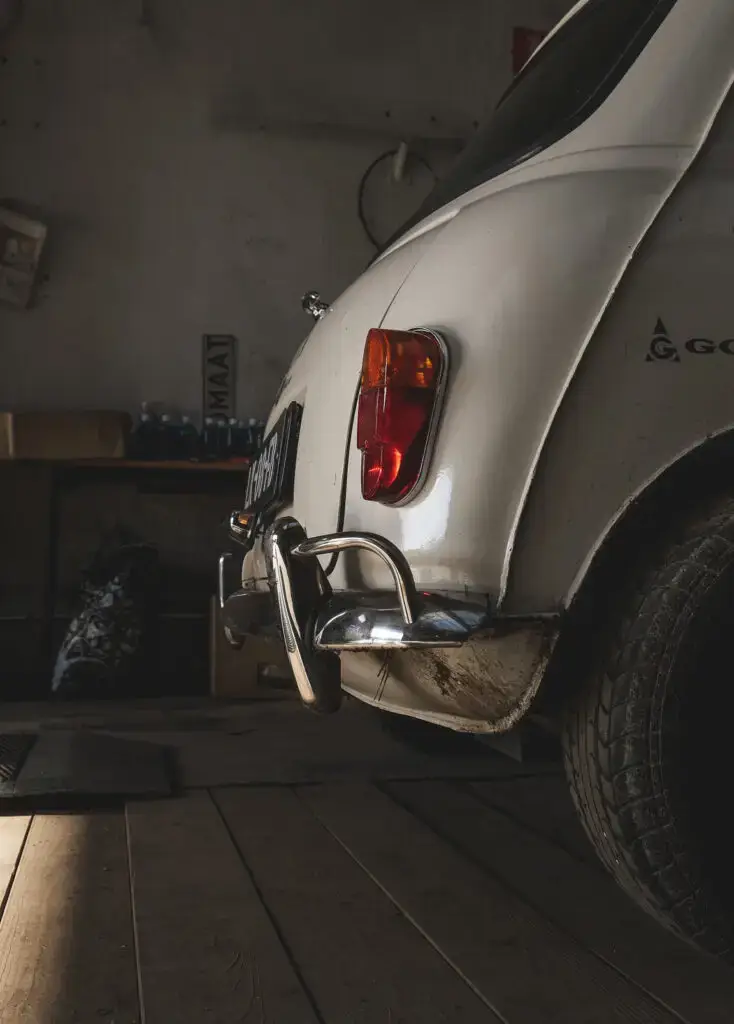Mini mk1 rear bumper overriders brooks built rally