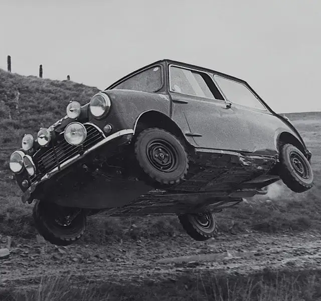 Morris mini mk1 rally monte carlo brooks built