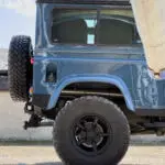 land rover defender 90 in arles blue