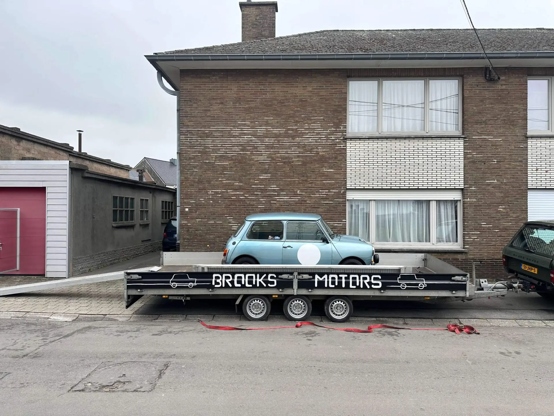 brooks motors trailer with mini-matic