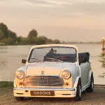 Rover Mini Convertible alternative in white