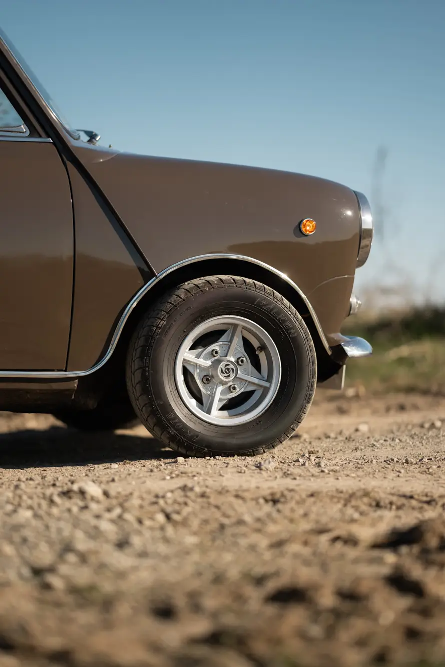 Mini classic aluminium rims 4 spoke