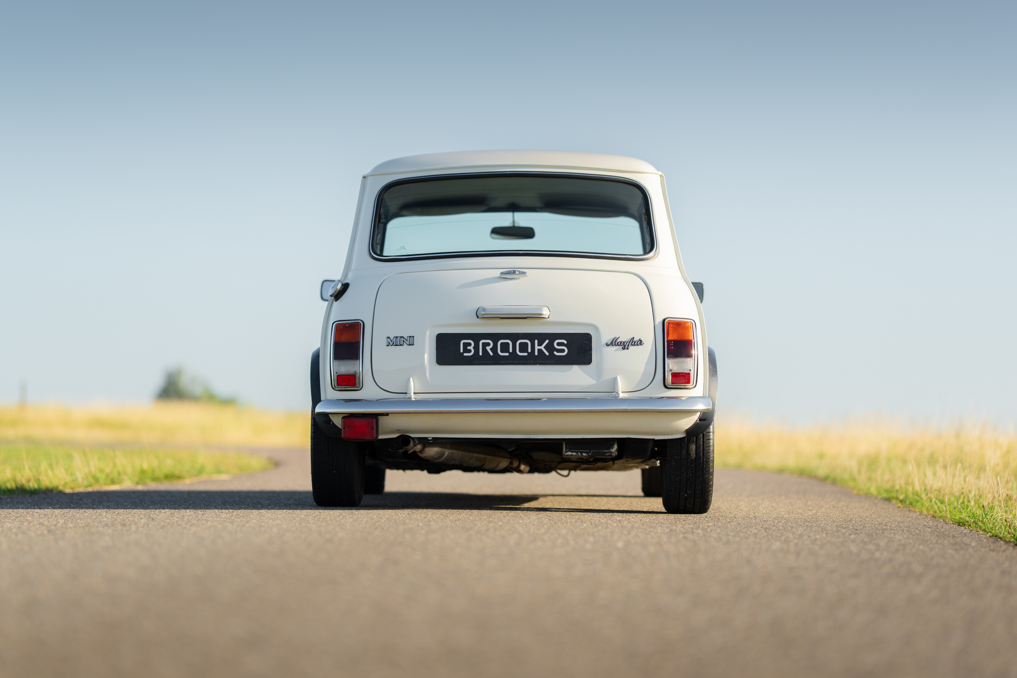 1992 White Mini Classic 1.3 Automatic for sale at Brooks Motors, rare 1275cc Mini Matic engine.